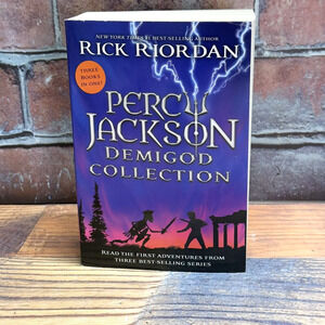Percy Jackson Demigod Collection by Rick Riordan (3 Full‎ Books in 1) 1372 Pages